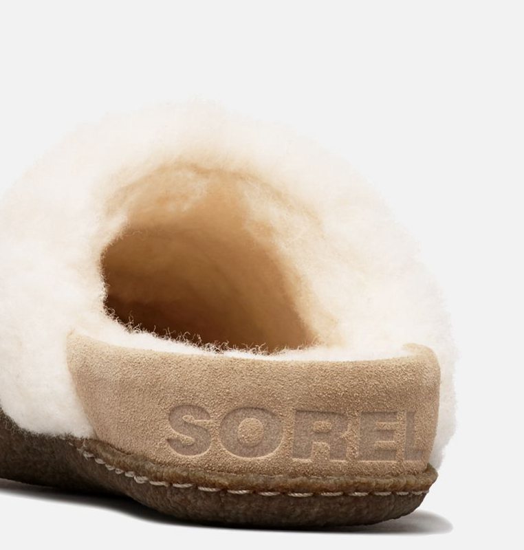 Womens Slippers Beige - Sorel Nakiska™ II - 265893-QMZ